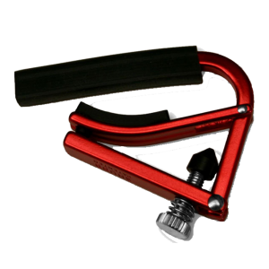 Shubb L1 Lite Steel String Guitar Capo Red at Anthony's Music Retail, Music Lesson and Repair NSW