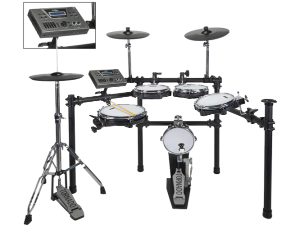 Sonic Drive SDP-EDK-02 5 Piece Mesh Electronic Drum Kit at Anthony's Music Retail, Music Lesson and Repair NSW