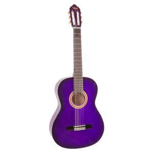 Valencia VC101PPS 1/4 Nylon Classical Guitar Purple Sunburst at Anthony's Music Retail, Music Lesson and Repair NSW