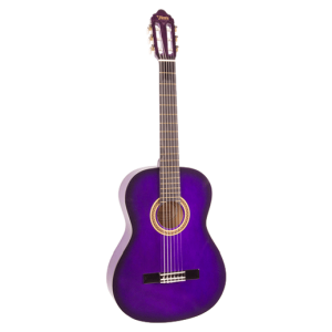 Valencia VC102PPS 1/2 Nylon Classical Guitar Purple Sunburst at Anthony's Music Retail, Music Lesson and Repair NSW