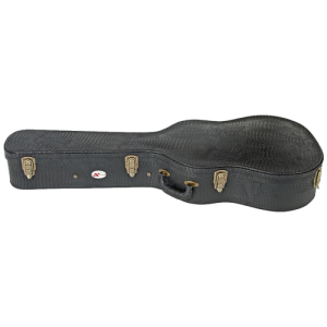 Xtreme HC3003 Dreadnought Western & 12 String Multi Purpose Heavy Duty 5 Ply Crossgrain Plywood Covered in Black Croc Vinyl Arched Top at Anthony's Music Retail, Music Lesson and Repair NSW