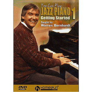 You Can Play Jazz Piano 1 Getting Started DVD HLOO641802 at Anthony's Music Retail, Music Lesson and Repair NSW