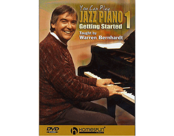 You Can Play Jazz Piano 1 Getting Started DVD HLOO641802 at Anthony's Music Retail, Music Lesson and Repair NSW