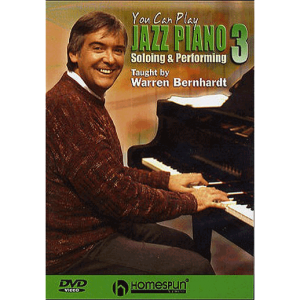 You Can Play Jazz Piano 3 Soloing And Performing DVD HLOO641804 at Anthony's Music Retail, Music Lesson and Repair NSW