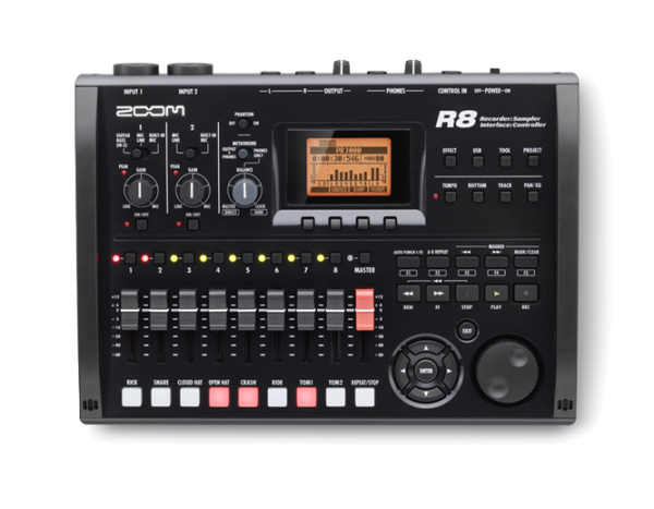 Zoom R8 Recorder/Interface/Controller/Sampler at Anthony's Music Retail, Music Lesson and Repair NSW