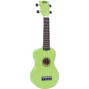 Mahalo MR1GN Rainbow Series Green Soprano Ukulele at Anthony's Music Retail, Music Lesson and Repair NSW
