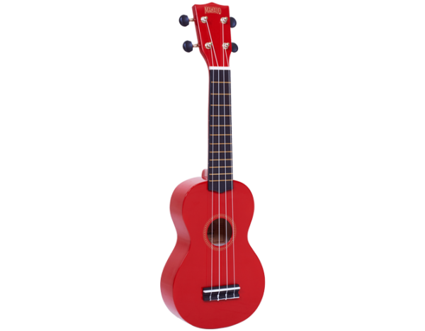 Mahalo MR1RD Rainbow Series Red Soprano Ukulele at Anthony's Music Retail, Music Lesson and Repair NSW