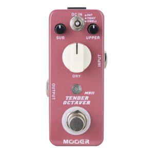 Mooer Tender Octaver MKII Precise Octave Micro Guitar Effects Pedal at Anthony's Music Retail, Music Lesson and Repair NSW