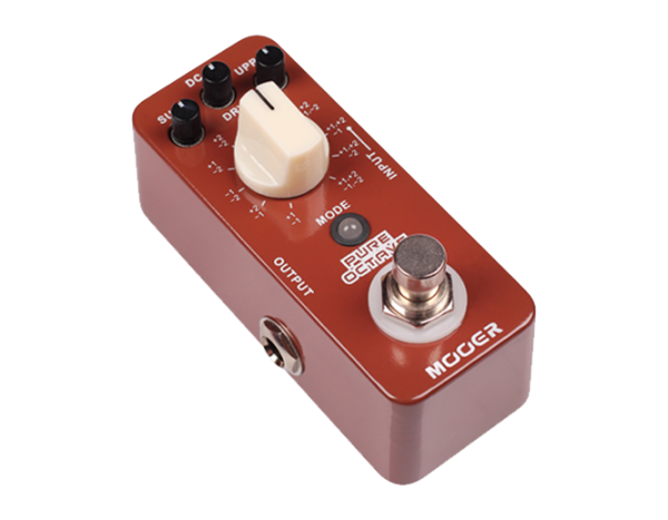 Mooer ` Pure Octave Micro Guitar Effects Pedal at Anthony's Music Retail, Music Lesson and Repair NSW