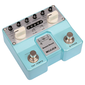 Mooer MEP-REVREV Reverie Reverb Pro Twin Series Effect Pedal at Anthony's Music Retail, Music Lesson and Repair NSW