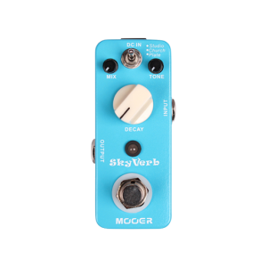 Mooer MEP-SKV Skyverb Guitar Reverb Effects Pedal at Anthony's Music Retail, Music Lesson and Repair NSW