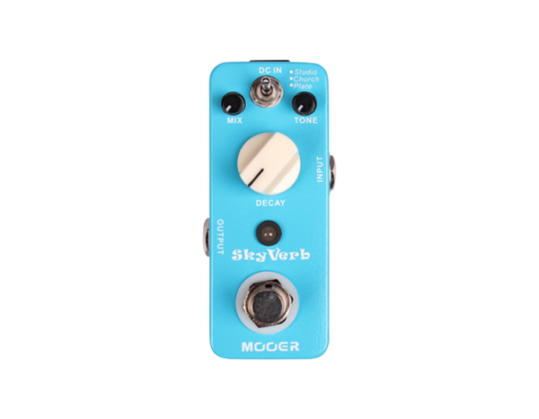Mooer MEP-SKV Skyverb Guitar Reverb Effects Pedal at Anthony's Music Retail, Music Lesson and Repair NSW