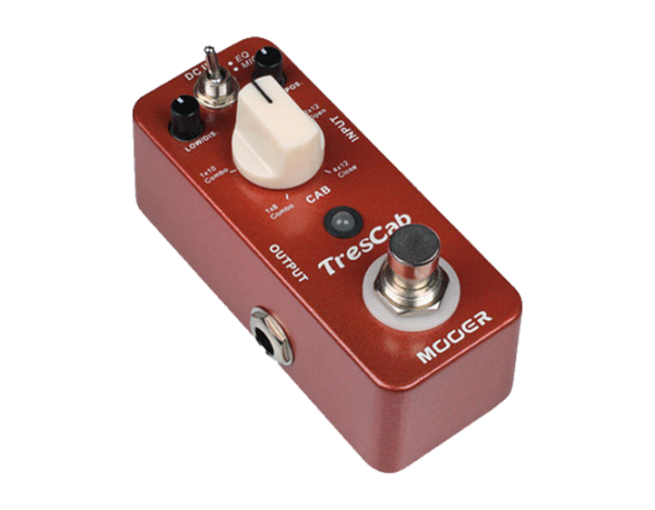 Mooer MEP-TCAB Tres Cab Micro Guitar Effects Pedal at Anthony's Music Retail, Music Lesson and Repair NSW