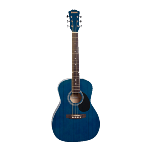 Redding RED34TBU 3/4 Dreadnought Acoustic Guitar Transparent Blue at Anthony's Music Retail, Music Lesson and Repair NSW