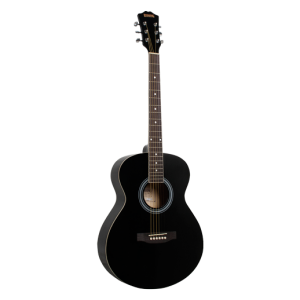 Redding RGC51BK Grand Concert Acoustic Guitar Black at Anthony's Music Retail, Music Lesson and Repair NSW