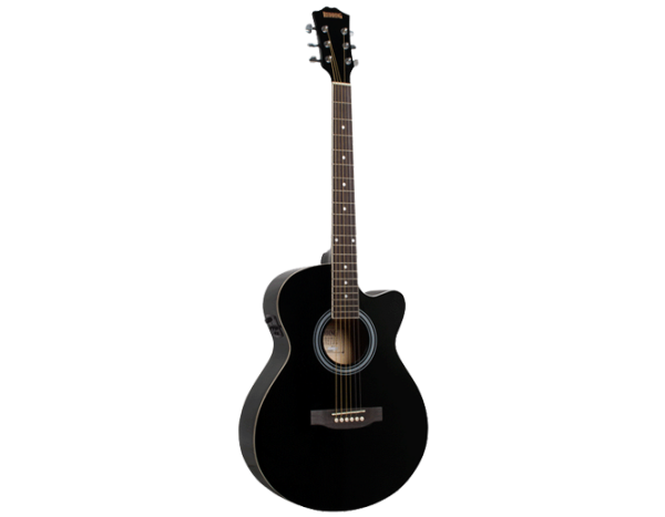 Redding RGC51PCEBK Grand Concert Electric/Acoustic Package Black at Anthony's Music Retail, Music Lesson and Repair NSW