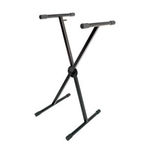Xtreme KS165 Heavy Duty Square Tube Single Braced ‘X’ Style Stand at Anthony's Music Retail, Music Lesson and Repair NSW