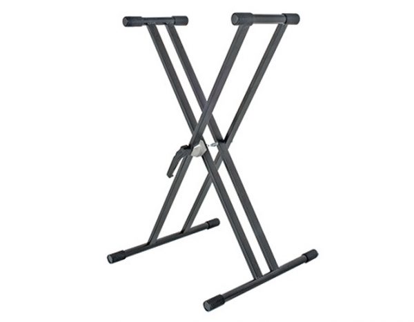 Xtreme KS162 Professional Slimline Heavy Duty Square Tube ‘X’ Style Stand at Anthony's Music Retail, Music Lesson and Repair NSW
