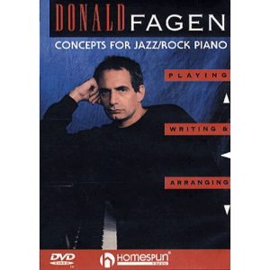 Donald Fagen Concepts for Jazz / Rock Piano DVD 641647 at Anthony's Music Retail, Music Lesson and Repair NSW