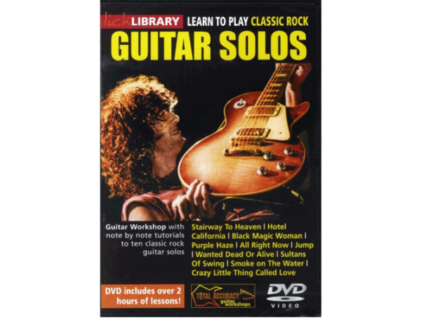 Learn To Play Classic Rock Guitar Solos DVD TAVDV1001 at Anthony's Music Retail, Music Lesson and Repair NSW