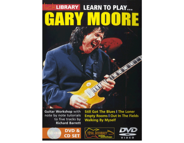 Lick Library Learn To Play Gary Moore DVD at Anthony's Music Retail, Music Lesson and Repair NSW