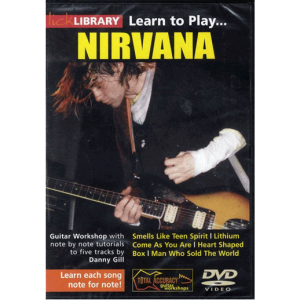 Lick Library Learn To Play Nirvana DVD at Anthony's Music Retail, Music Lesson and Repair NSW