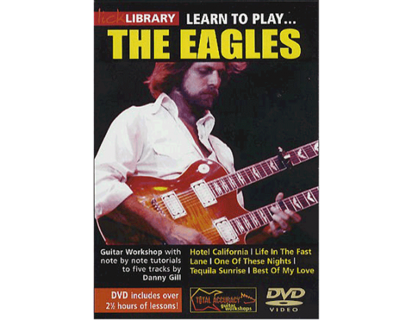 Lick Library Learn To Play The Eagles DVD at Anthony's Music Retail, Music Lesson and Repair NSW