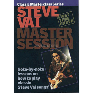 Master Session Steve Vai DVD DV10219 at Anthony's Music Retail, Music Lesson and Repair NSW