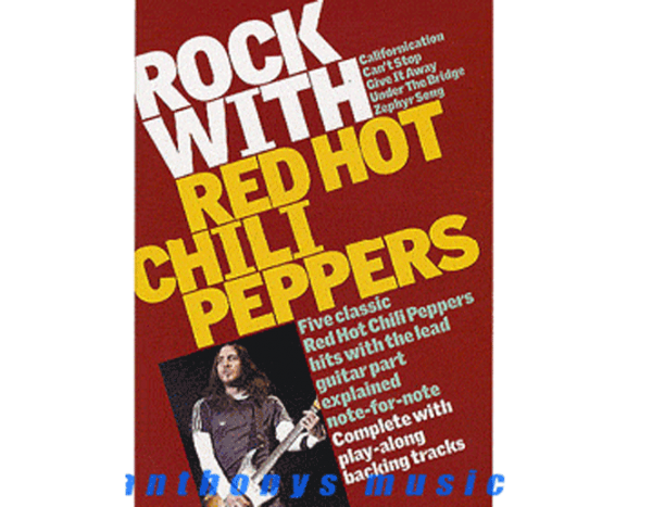 Rock With Red Hot Chili Peppers DVD DV10018 at Anthony's Music Retail, Music Lesson and Repair NSW