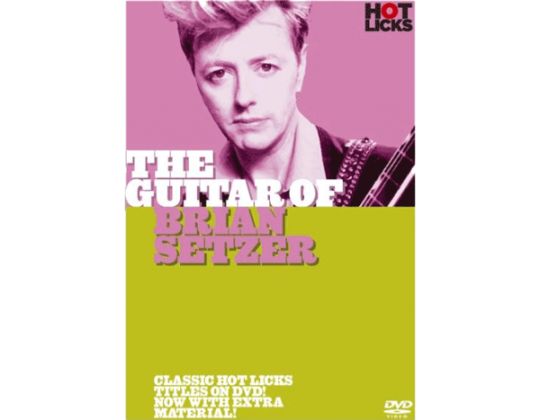 The Guitar Of Brian Setzer DVD HOT164 at Anthony's Music Retail, Music Lesson and Repair NSW