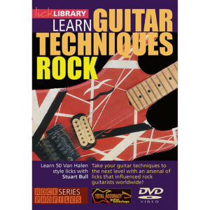 Lick Library Van Halen Guitar Techniques DVD RDR0012  at Anthony's Music Retail, Music Lesson and Repair NSW