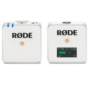Rode Wireless GO Compact Wireless Microphone System (White) at Anthony's Music Retail, Music Lesson and Repair NSW