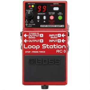 Boss RC-3 Loop Station Stereo Stompbox Looper at Anthony's Music Retail, Music Lesson and Repair NSW