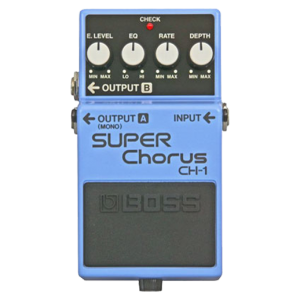 Boss CH1 Super Chorus Pedal at Anthony's Music Retail, Music Lesson and Repair NSW