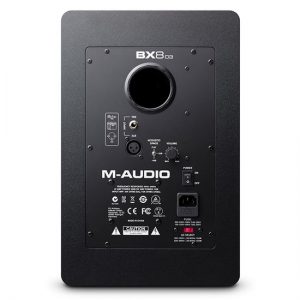 M-Audio BX8 D3 8″ Powered Studio Reference Monitors (Pair) at Anthony's Music Retail, Music Lesson and Repair NSW