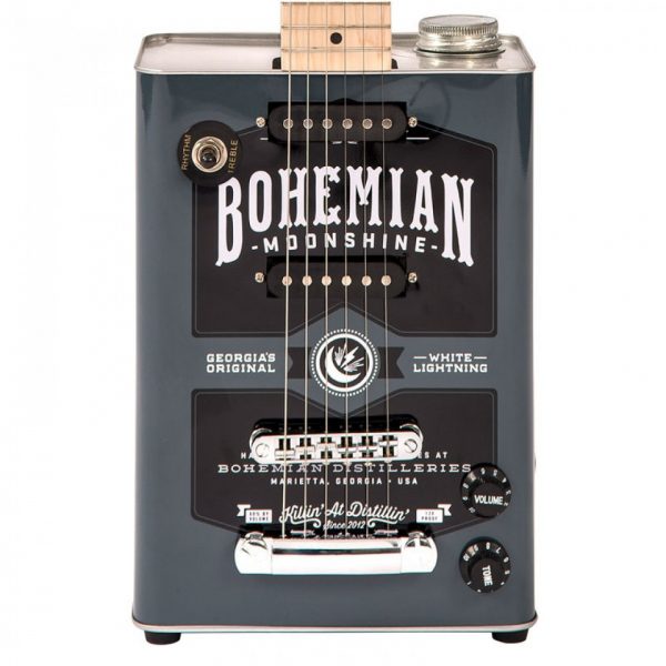 Bohemian JHS-BG15MSH Moonshine Oil Can Electric Guitar at Anthony's Music Retail, Music Lesson and Repair NSW