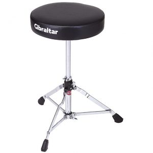 Gibraltar GI5608 Single Braced Round Drum Throne Black at Anthony's Music Retail, Music Lesson and Repair NSW