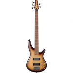 Ibanez SR375E NNB SR Standard 5-String Electric Bass Guitar (Natural Browned Burst) at Anthony's Music Retail, Music Lesson and Repair NSW