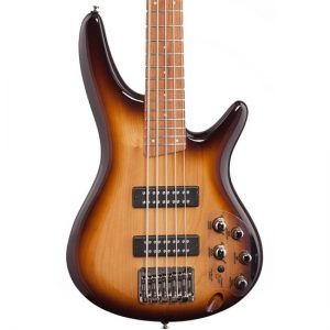 Ibanez SR375E NNB SR Standard 5-String Electric Bass Guitar (Natural Browned Burst) at Anthony's Music Retail, Music Lesson and Repair NSW