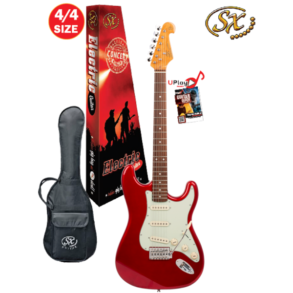 SX 4/4 VES62CAR Electric Guitar With Gig Bag – Candy Apple Red at Anthony's Music Retail, Music Lesson and Repair NSW