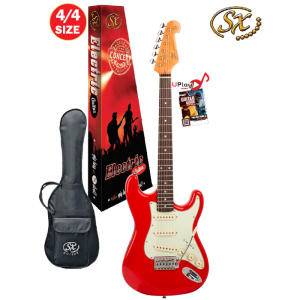 SX 4/4 VES62FR Electric Guitar With Gig Bag – Fiesta Red at Anthony's Music Retail, Music Lesson and Repair NSW