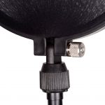 SoundArt SPF-P1EC-BLK Nylon Fabric Pop Filter at Anthony's Music Retail, Music Lesson and Repair NSW