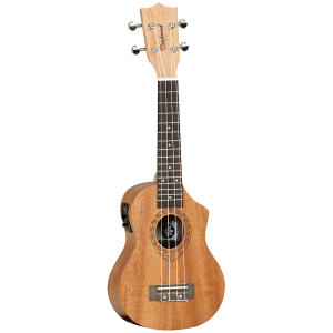 Tanglewood TUT1CE Tiare Soprano Cutaway Ukulele All Mahogany With Preamp at Anthony's Music Retail, Music Lesson and Repair NSW