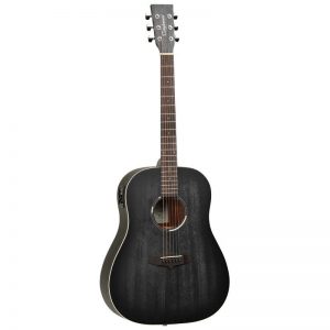 Tanglewood TWBBSDE Blackbird Sloped Shoulder Dreadnought Acoustic Electric Smokestack Satin at Anthony's Music Retail, Music Lesson and Repair NSW