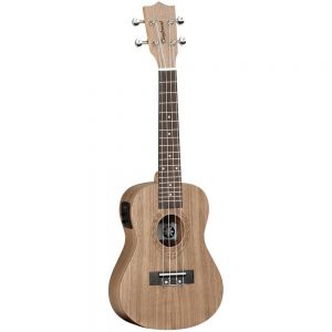 Tanglewood TWT3E Tiare Concert Ukulele All Black Walnut at Anthony's Music Retail, Music Lesson and Repair NSW