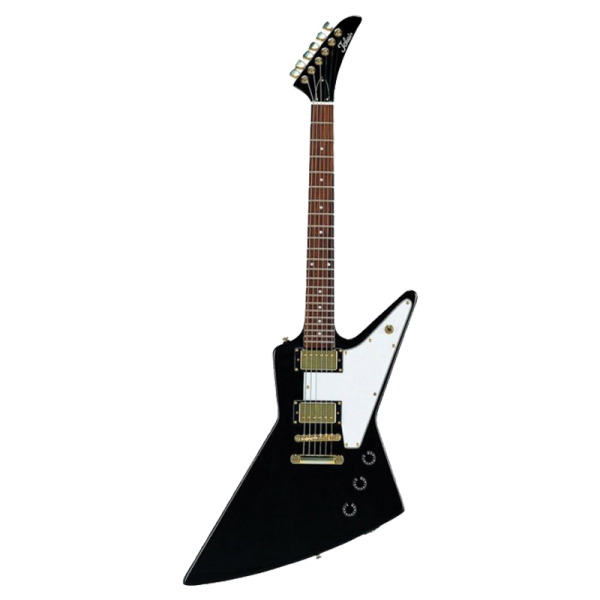 Tokai EX-50-BB Traditional Explorer With Bag Black at Anthony's Music Retail, Music Lesson and Repair NSW