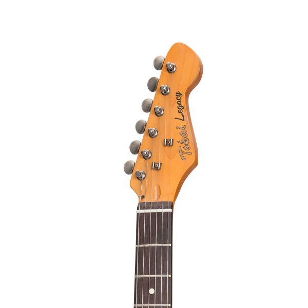 Tokai TL-ST6-BLK ‘Legacy Series’ ST-Style ‘Relic’ Electric Guitar (Black) at Anthony's Music Retail, Music Lesson and Repair NSW