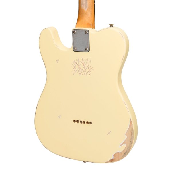 Tokai TL-TE13-CRM ‘Legacy Series’ TE-Style ‘Relic’ Electric Guitar (Cream) at Anthony's Music Retail, Music Lesson and Repair NSW