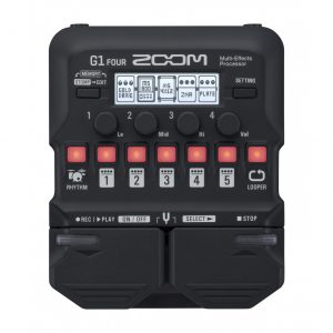 Zoom G1 FOUR Guitar Multi-Effects Pedal at Anthony's Music Retail, Music Lesson and Repair NSW