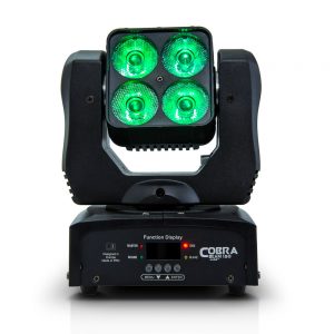 AVE Cobra Beam 150 LED 4 x 12w Beam Moving Head Beam Light at Anthony's Music Retail, Music Lesson and Repair NSW